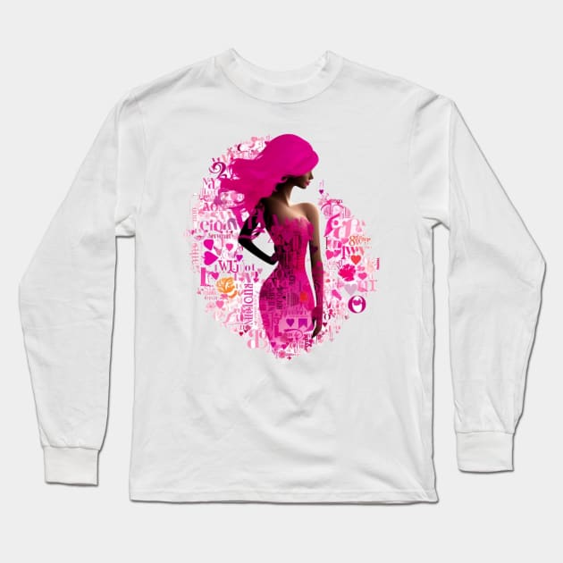 Barbie Long Sleeve T-Shirt by TheDesigNook